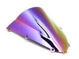 Yamaha Yzf R1 Iridium Rainbow Double Bubble Windscreen Shield 1998-1999